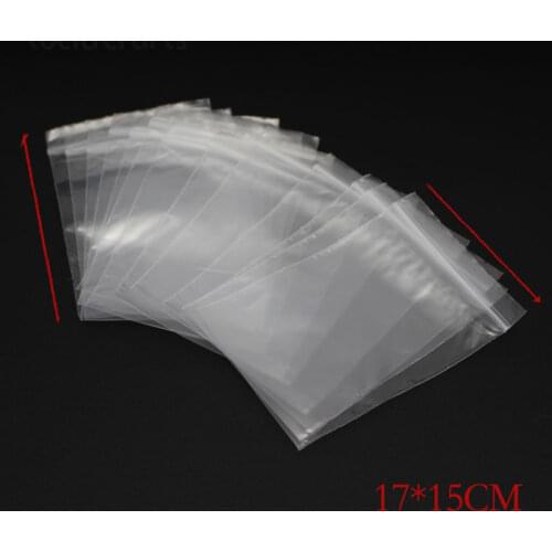 Lucia Crafts Multi Sizes Transparent Storage Bag For Jewelry Craft PP Plastic Poly Packaging Material H1001