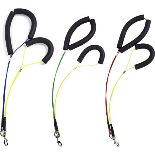 No-Sit Pet Haunch Holder Stainless Steel Dog Grooming Leash Loop Pet Dog Supplies