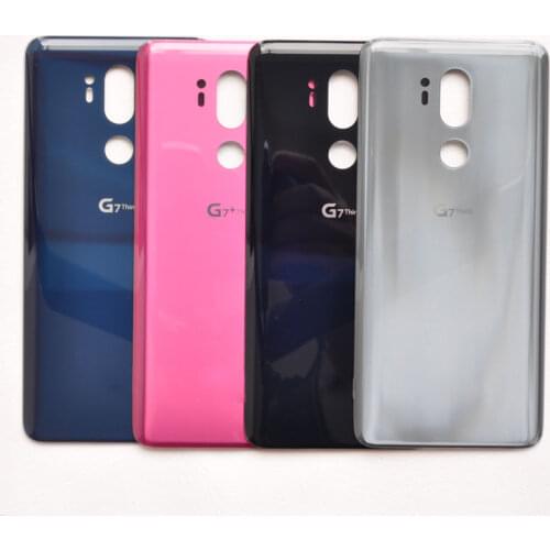 ZUCZUG New 3D Glass Battery Cover For LG G7 ThinQ G7+ G710 G710EM Rear Housing Back Case With Adhesive+Logo
