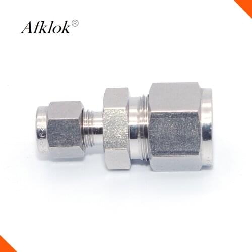 RU 25MM*12MM Laboratory Stainless Steel 304 Reducing Union compression hydraulic hose ferrule fittings