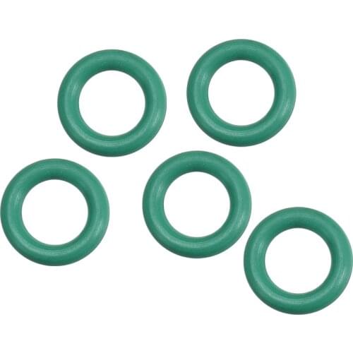 Uxcell 5Pcs Fluorine Rubber O Rings, 7.5mm OD, 4.5mm ID 1.5mm Width, Seal Gasket Green Prevent leaks in plumbing, machinery