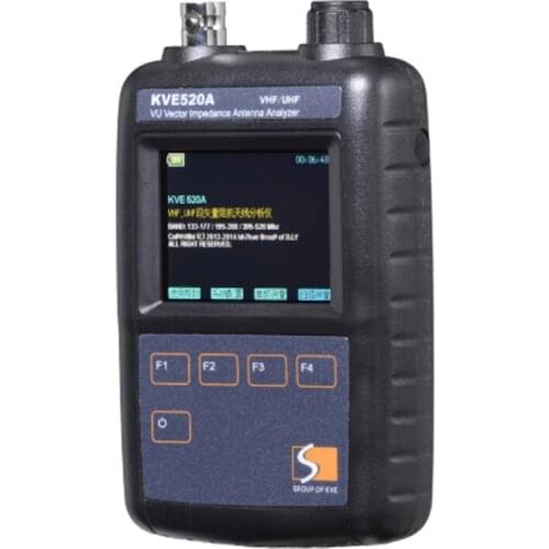 KVE520A Vector Color Graphic Impedance Antenna Analyzer Meter for VHF UHF HAM