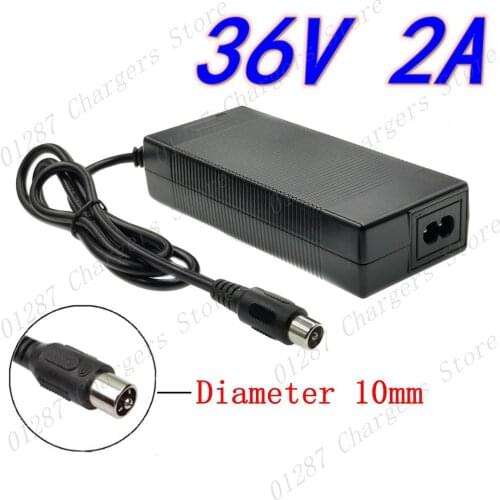 36V 2A lead acid battery charger electric scooter ebike wheelchair Charger lead-acid battery Charger RCA Plug