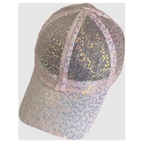 Womens Baseball Cap Thin Bright Piece Air Mesh Female Hat Fashion Sunshade Female Baseball Cap Korean Outdoor Summer Women Hat