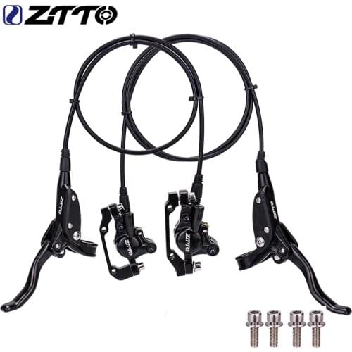 ZTTO MTB Road Bike Line Pulling Hydraulic Disc Brake Calipers Front Rear 760/1350mm Mountain Bicycle Oil Disc Brake E-BIKE