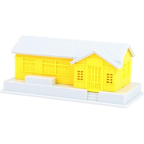 1:87 Plan De Maison Chemin De Fer Diorama HO House Model Construction Table