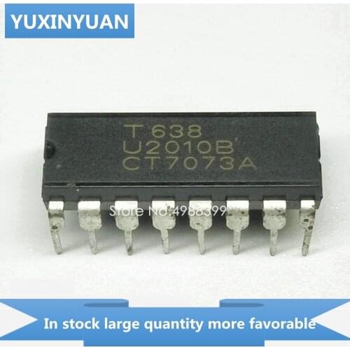 1PCS U2010B U2010 2010B 2010 DIP16 in stock