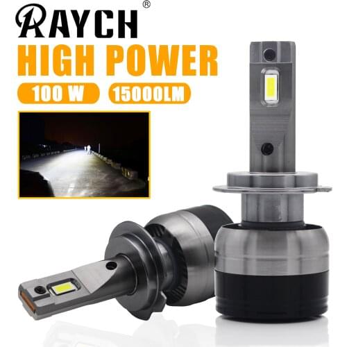 Light Led Bulb H7 Car CanBus 6000K 12V H4 Led Headlight Car No Error H8 H9 H11 9005 9006 Hb3 Hb4 100W 15000Lm