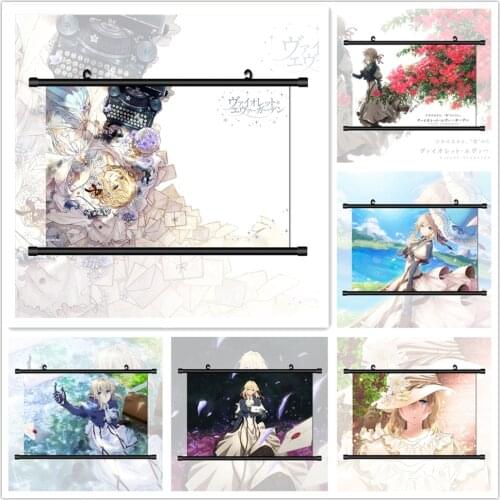 Violet Evergarden Anime Manga HD Print Wall Poster Scroll