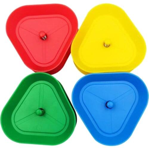 Playing Card for Children Poker Rack Hands-Free Traingle Shape Holders