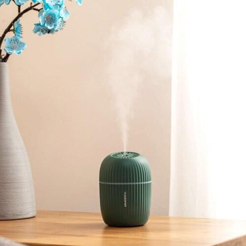 ELOOLE USB Mini Humidifier Air Humidifier Diffuser Atomizer Mute Spray Moisturizing Aromatherapy With Night Light For Car Home