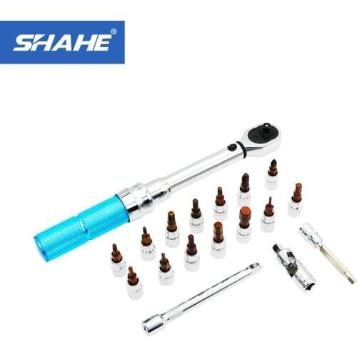 Wrench set 18PCS Adjustable Wrench 1/4'' 2-20 N.m Bike Kit Bicycle Repaire Tool Kit Adjustable Hand Wren Wrenches tools sets