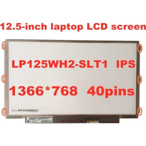 Original 12.5 '' IPS Laptop lcd screen Display For LENOVO S230U K27 K29 X220 X230 LP125WH2 SLT1 LP125WH2(SL)(T1) LP125WH2-SLB3