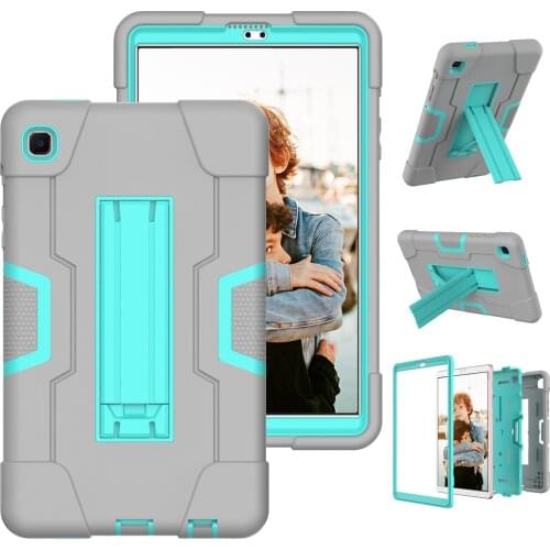 For Samsung Galaxy Tab A7 Lite 8.7" 2021 SM-T220 SM-T225 Tablet Armor Shockproof Hybrid Protective Stand Cover Case