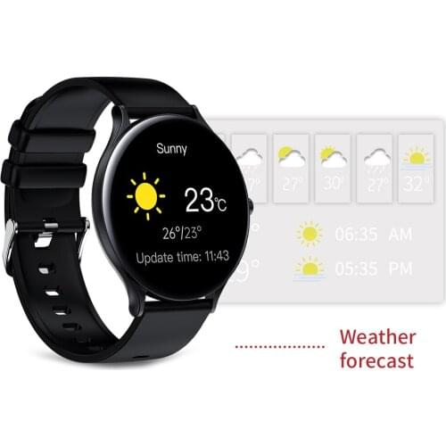 Smart Watch 1.28 Inch Full Touch Screen Women Fashion Watch Heart Rate Blood Pressure Social APP Message Reminder Smartwatch