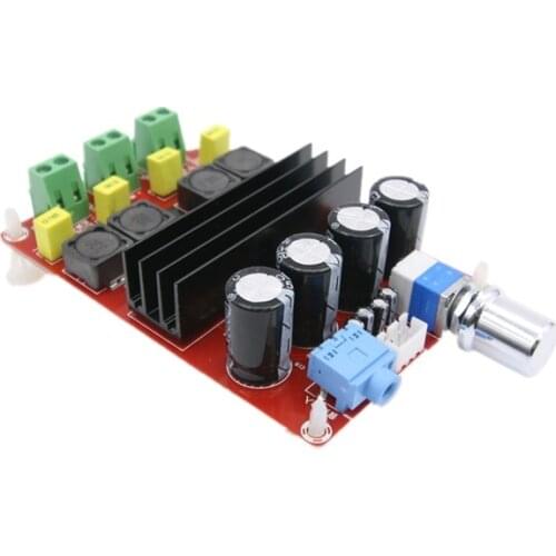 TPA3116 D2 2 x 100W digital Audio amplifier board AUX DC 12V 24V dual-channel stereo amplifier For Speakers