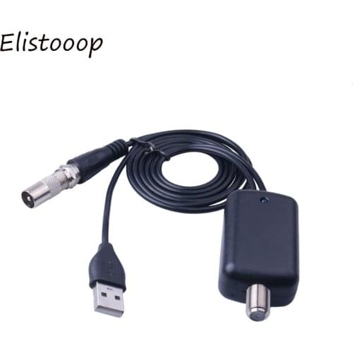 TV Signal Amplifier Booster Convenience 4K 25DB High Gain HD TV DTV Box Digital TV Antenna Low Noise Easy Installation