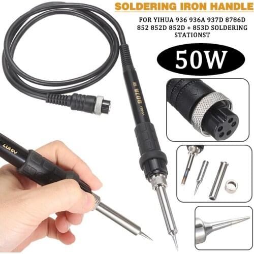1pc Soldering Iron 50W Electric Solder Iron Rework Station Mini Handle Heat Pencil Welding Repair Tools