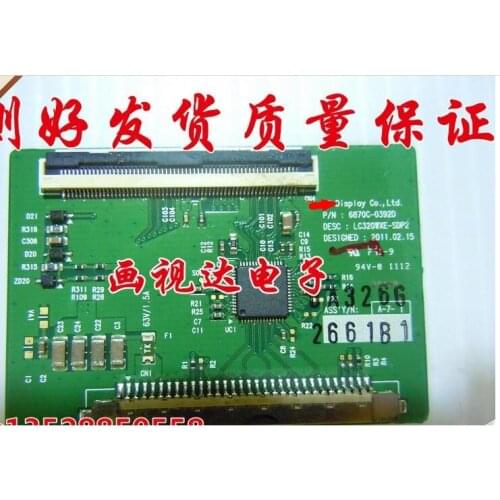 32k08rd 6870c-0392d lc320wxe-sdp2 logic board connect with tlm32v78x3d T-CON connect board