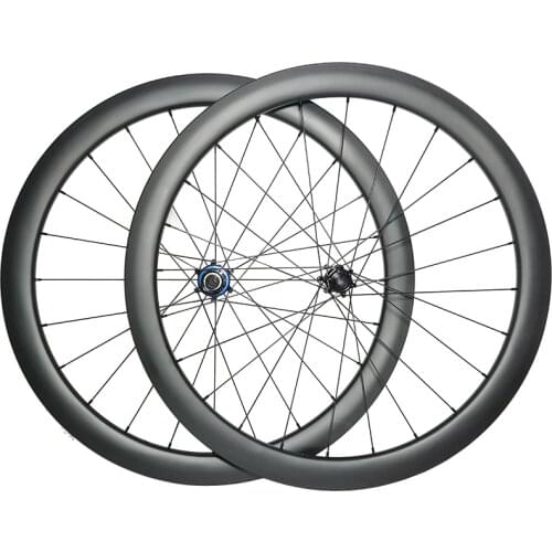6 700C 30mm clincher road bicycle carbon rims 25mm wide 12K matte glossy and bicyle hubs for Felipe