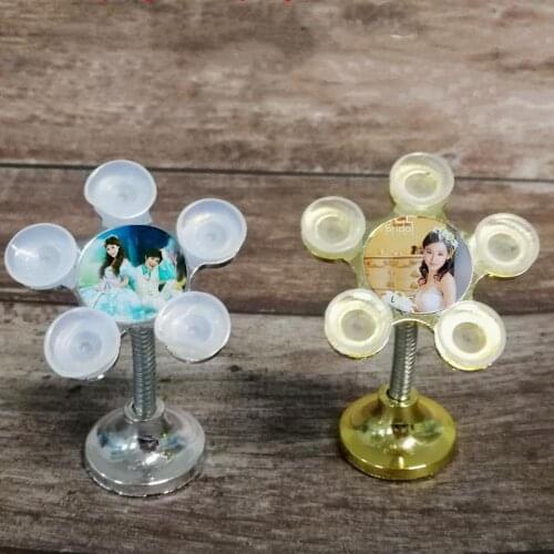 Free Shipping 12pcs/lot Sublimation Blank Vehicle-mounted mobile phone holder For Sublimation INK Print DIY Gifts