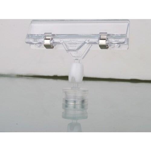 Free shipping hot sale new style pop Magnet clips price label holder price tag POP Clips 20pcs