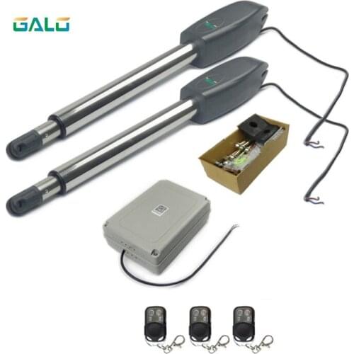 Wireless remote control AC110~240V Electric Linear Actuator 400kgs Engine Motor System Automatic Swing Gate Opener