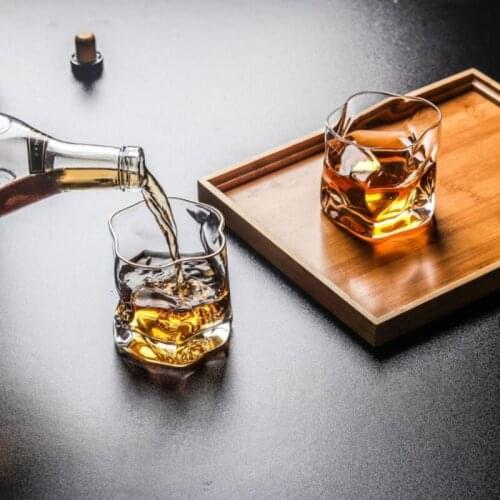 Wine Cocktail Glass Whisky Short Glass European Japanese Bar Creative Personality Whiskey Beer Glass Verre Drinking Brandy Cup