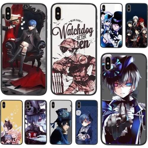 Black Waterproof Trend Funda Cartoon Black Butler Nouvel For Samsung Galaxy A51 A71 A72 A70 A51 A50 A40 A30S A20S A10S 5G