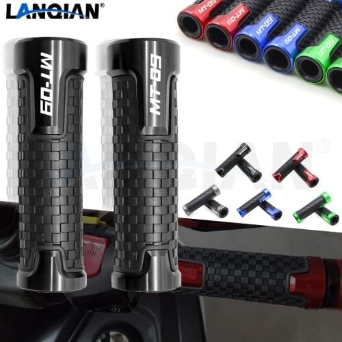 For Yamaha MT09 FZ09 TRACER 7/8 22MM Motorcycle Handlebar Grips Hand Bar Grips MT-09 FZ-09 TRACER 2014 2015 2016 2017 2018 2019