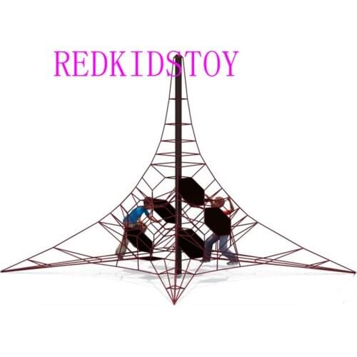 Exported to Chile Premium Quality Net Rope Outdoor Playground HZ-P013