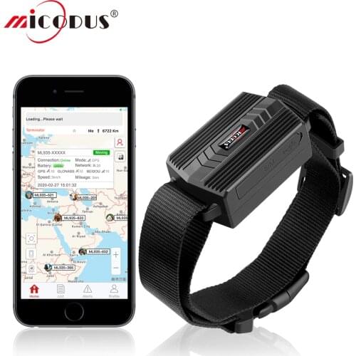 MiCODUS GPS Tracker Dog For Hound Cow Sheep 3000mAh Waterproof Pet Tracker Geo-fence Dog Collar Voice Monitor FREE APP Dog GPS