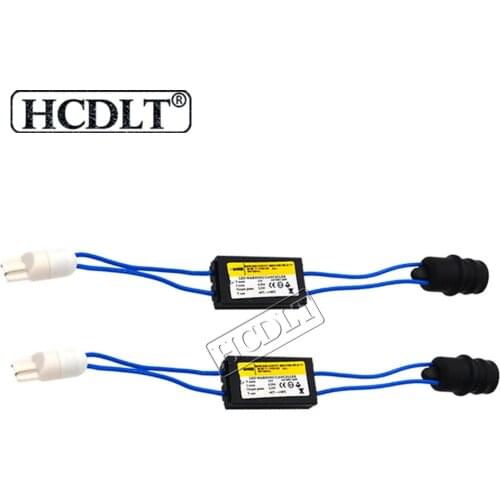 HCDLT Wholesale T10 T15 194 W5W 168 LED Canbus Decoder T010 Soft Error Free Warning Canceler Decoder Resistor Capacitor Adapter
