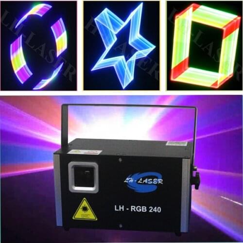 ILDA disco laser light RGB full colo light with SD card for party holiday light show
