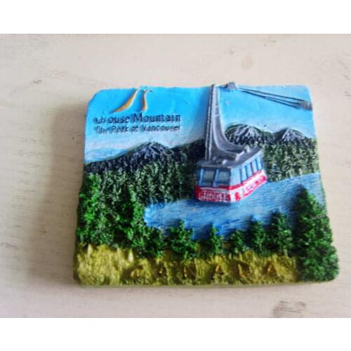 Canada Vancouver scenic tourism summit refrigerator commemorative collection / birthday gift Fridge Magnets