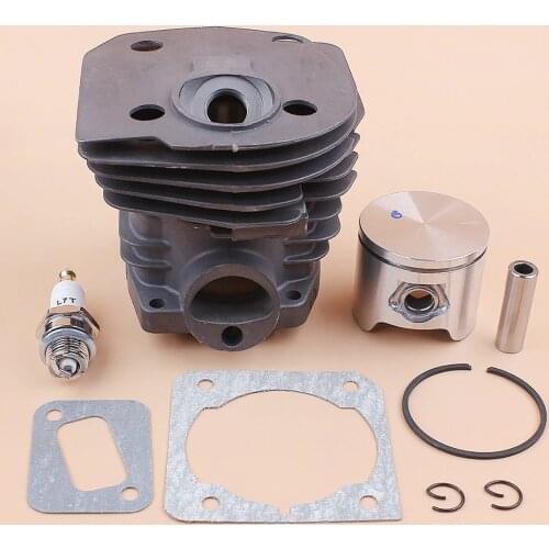44mm Cylinder Head Piston Gasket Kit For HUSQVARNA 350 351 353 345 340 346XP Chainsaw Engine Motor Rebuild Kit OEM 537253002