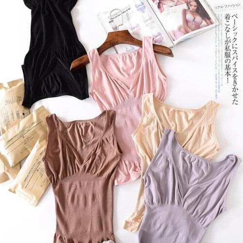 Shaper Slim Up Lift Plus Size Bra Cami Tank Top Women Body Shaper Removable Shaper Underwear Slimming Vest Corset Shapewe