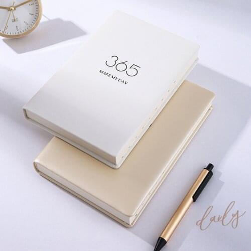New Notebook A5 Super Thick PU Sense Leather A5 Notebook 365 days Business Office Daily Work Notepad