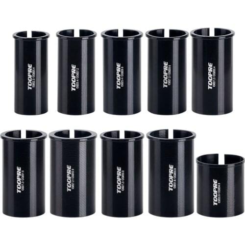 MTB Bicycle Bike Seat Post Shim Tube Sleeve Reducer Seatpost Converter Adapter For 222/254/27.2/31.6/339 Hole Diameter Seat Tube