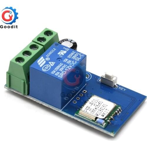 DC 12V Wifi Relay Module Wireless Wifi Switch Modules Relays Low Power Control Smart Home Relay Switch