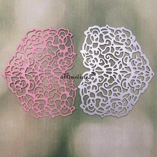 Rose love board Metal Cutting Dies Stencils Die Cut for DIY Scrapbooking Album Paper Card Embossing