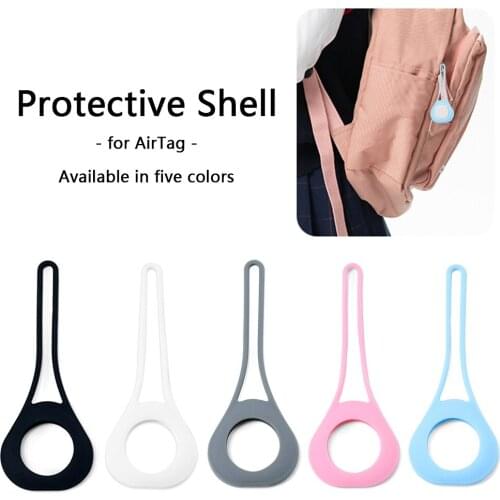 Silicone Tracker Full Cover Anti-scratch Protective Sleeve for Apple Airtags Locator Tracker Case Smart Accessories