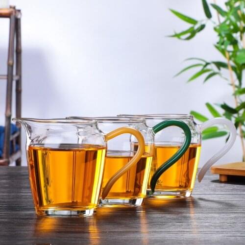 Glass Teapot Tea Strainer Thickened Large Japanese Style Large Heat-resistant Tea Dispenser Large Capacity Wine Glass