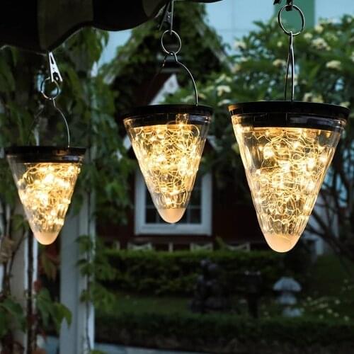 Solar LED Lamp Solar Yard Decorations Outdoor Waterproof Garden Outdoor Christmas Hanging Decor Light Solar Lights Lantern