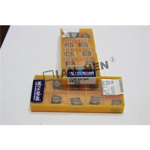 Mitsubishi 10pcs/lot CCMT09T304 08 UC5115 CNC inserts,Face Mill Lathe Tools cutter CNC tool