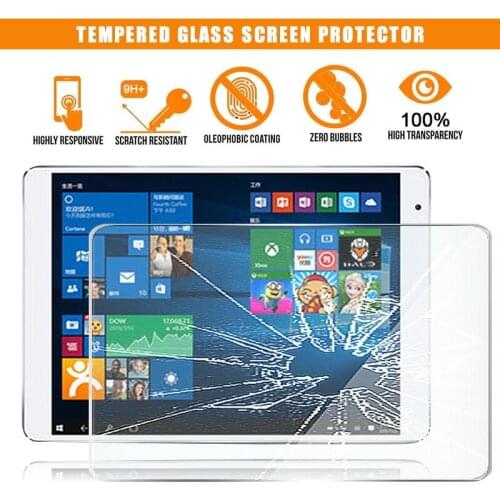 For Teclast X98 Plus Tablet Tempered Glass Screen Protector 9H Premium Scratch Resistant Anti-fingerprint HD Clear Film Cover