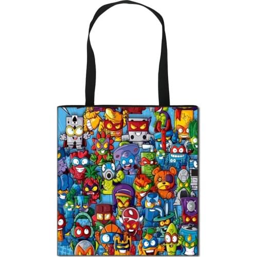 Super Zings Girls Women Handbag Fashion Shoulder Bag for Travel Ladies Portable Large Capacity Shopping Bags