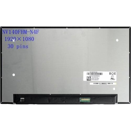 14.0''Lcd Display Screen Matrix IPS Panel NV140FHM-N4F B140HAN05.6 LP140WFA-SPM1 LP140WF9-SPD1 FHD 1920x1080 30pin eDP
