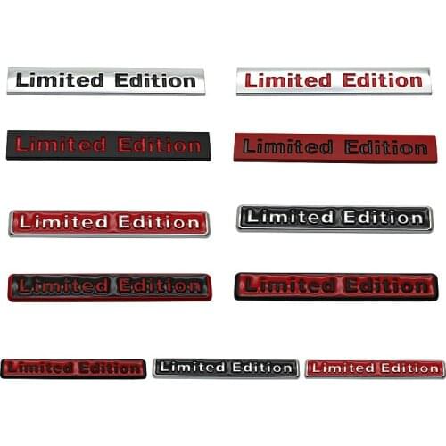 3D Metal Limited Edition Logo Car Sticker Motorcycle Emblem Badge Decal Sticker for Suzuki Honda Kawasaki YAMAHA KTM BMW Aprilia