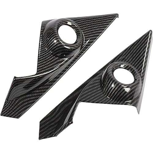 For Honda Civic 2016-2019 Inner a Pillar Door Stereo Speaker Cover Trim Ring Garnish Molding Car Sticker Accessories